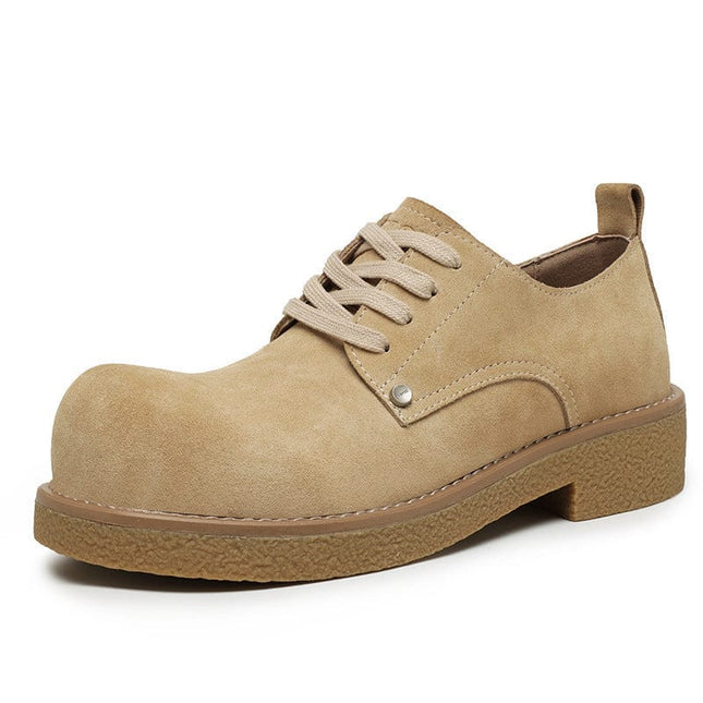 Mein Shop 0 Casual Platform Height-increasing Martain Boots Big Head Derby Shoes British Style