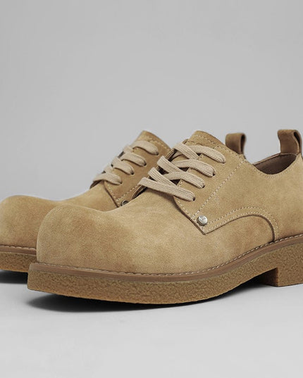 Mein Shop 0 Casual Platform Height-increasing Martain Boots Big Head Derby Shoes British Style