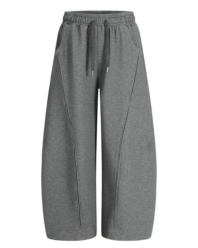 Mein Shop 0 Dark Gray / L American Retro  Drawstring sweatPants --7080