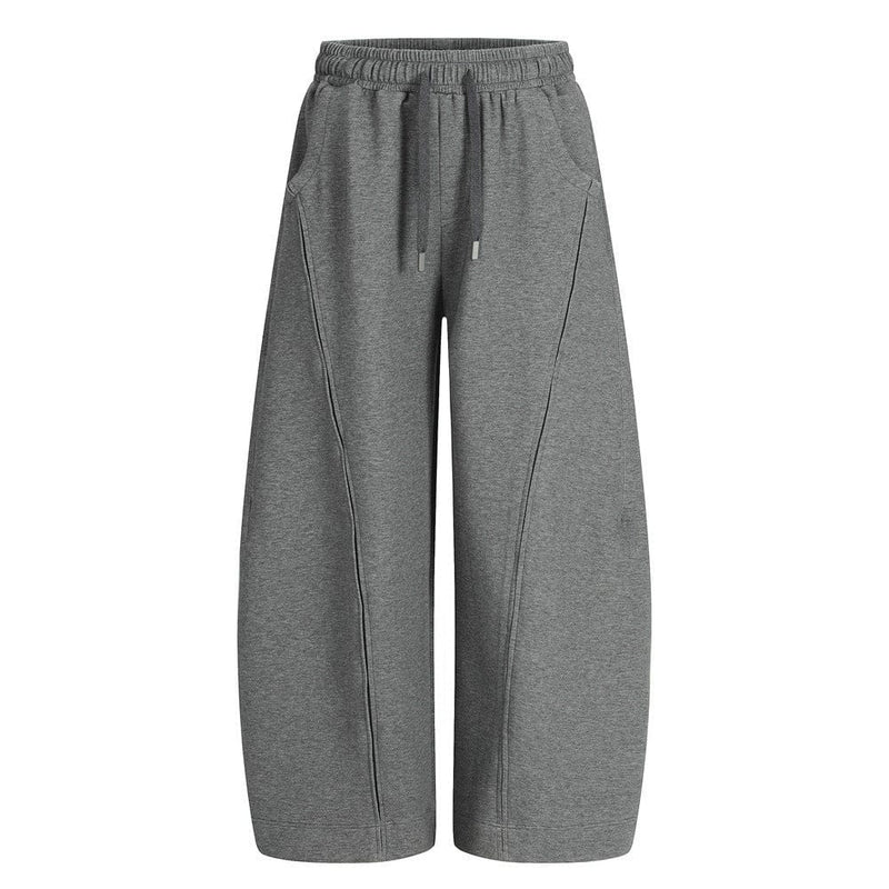 American Retro  Drawstring sweatPants --7080