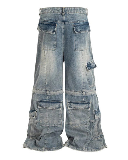 Mein Shop 0 Dual-Flex Distressed Jeans—1662