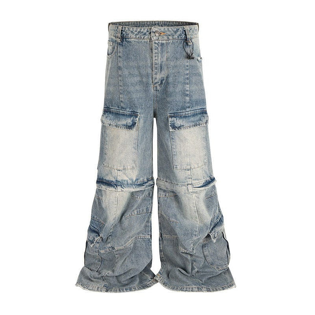 Mein Shop 0 Dual-Flex Distressed Jeans—1662