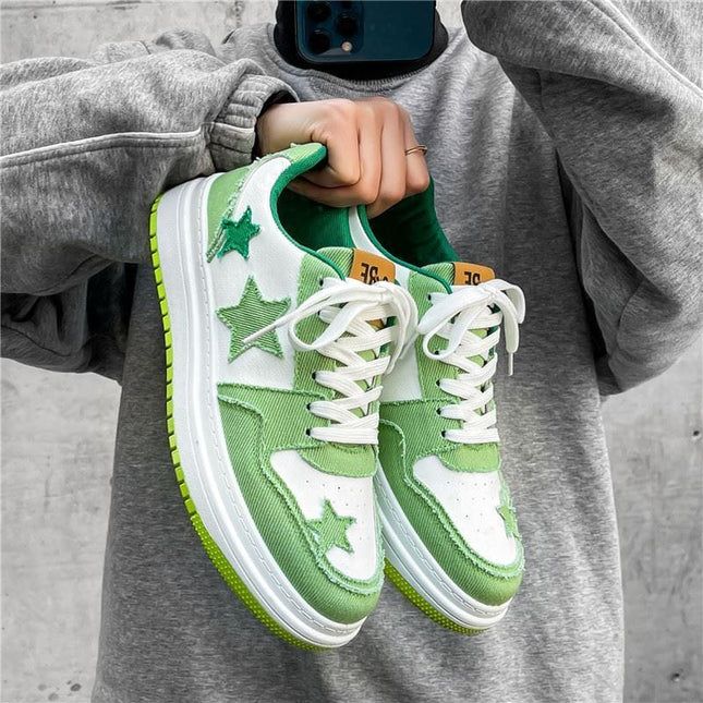 Mein Shop 0 Green / 39 New Summer Casual Versatile Hight Increasing Board Shoes Men