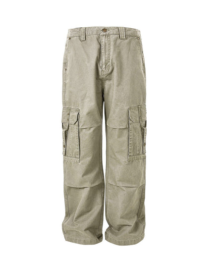 Mein Shop 0 Khaki / S Tactical Pocket Inspiration Tooling Paratrooper Pants