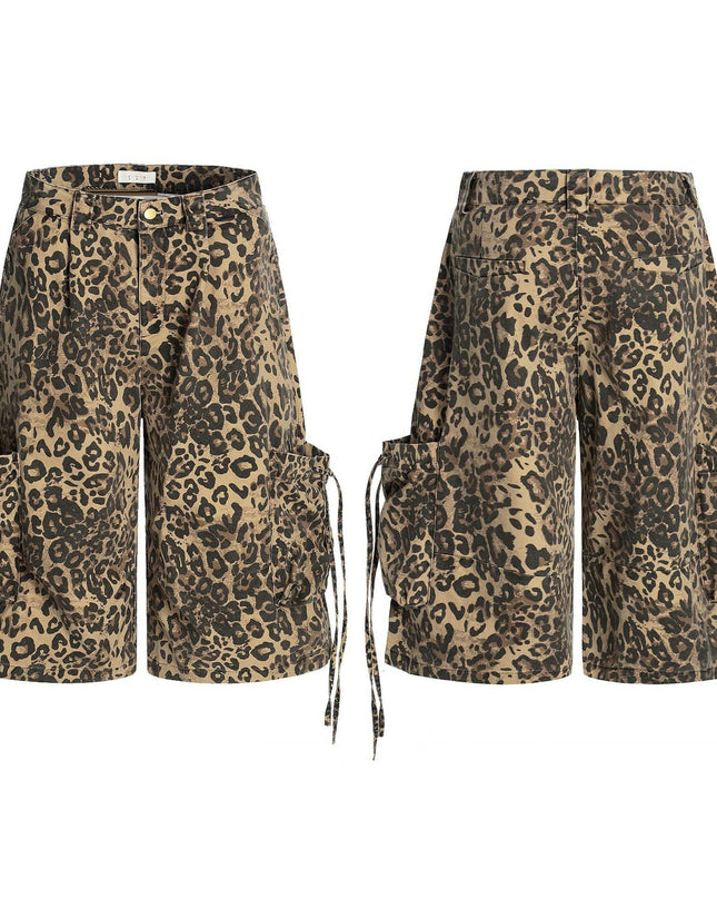 Mein Shop 0 Leopard Luxe Cropped short Jort—1993