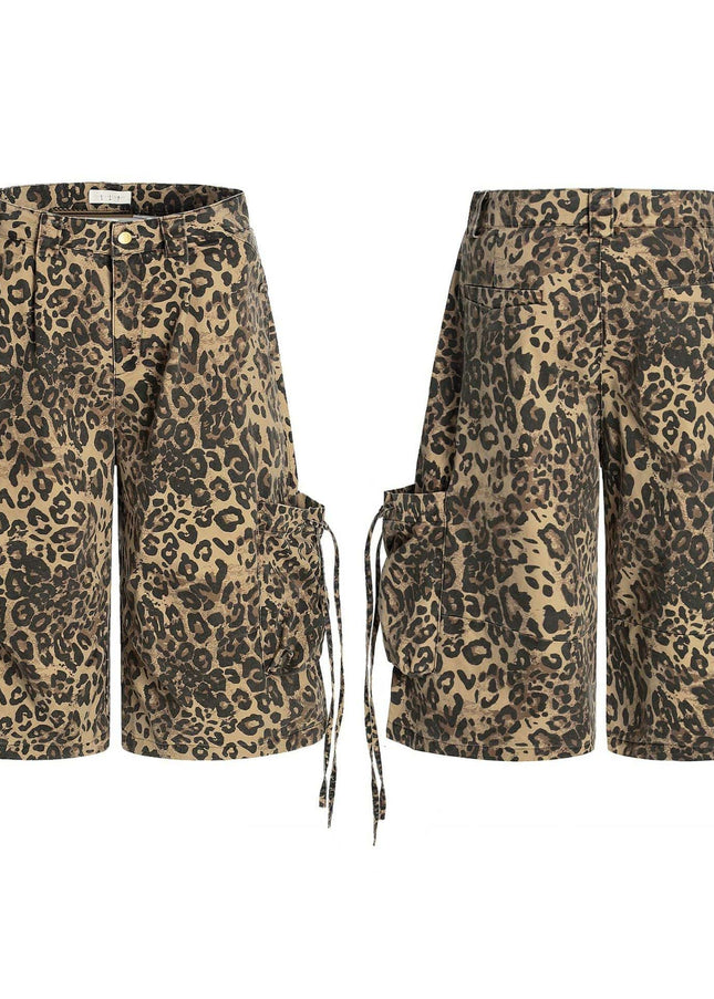 Mein Shop 0 Leopard Luxe Cropped short Jort—1993