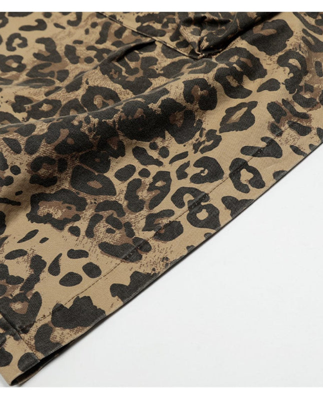 Mein Shop 0 Leopard Luxe Cropped short Jort—1993
