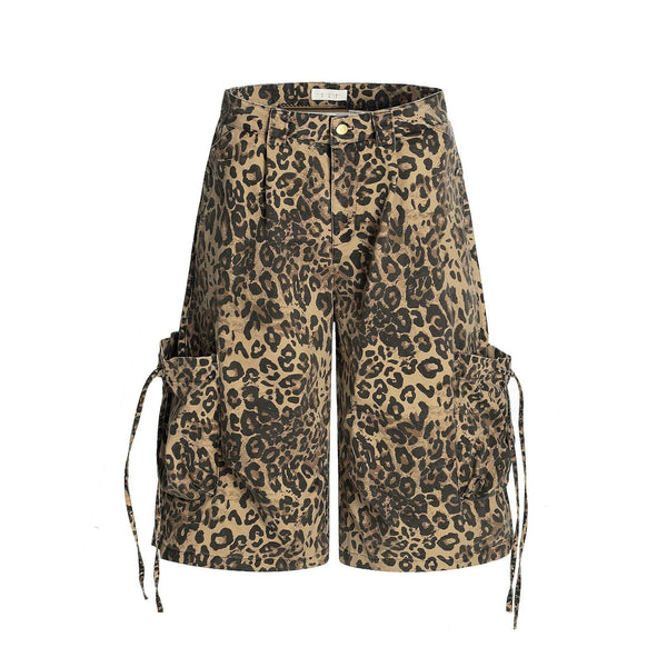 Leopard Luxe Cropped short Jort—1993