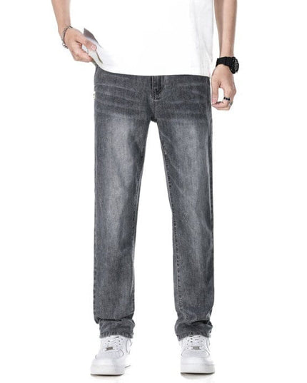 Mein Shop 0 Light Gray / 29 BreezeLine Tailored Straight Jeans —8944