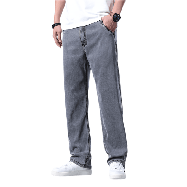 Lyocell Comfort Straight Jeans—9477