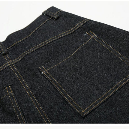 Mein Shop 0 MetroCool Solid Casual Denim Shorts—-3422