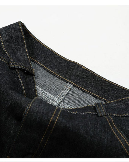 Mein Shop 0 MetroCool Solid Casual Denim Shorts—-3422