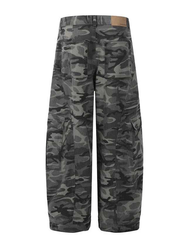 Mein Shop 0 Multi-pocket Design Outdoor Casual Trousers