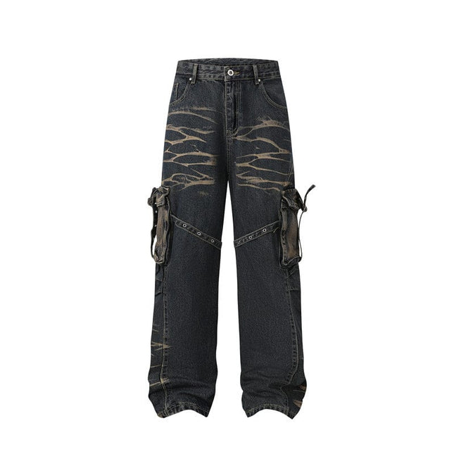 Mein Shop 0 Retro Blue / S Urban Retro Charm Denim jeans—6227