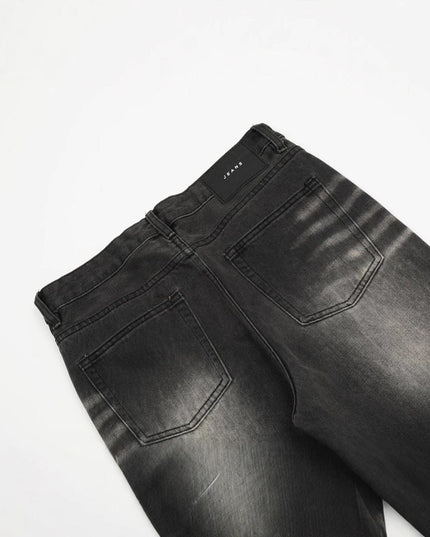 Mein Shop 0 Retro Cat Beard Straight Jeans—9753