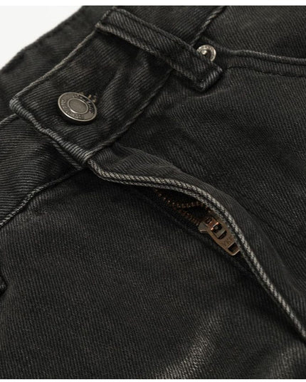 Mein Shop 0 Retro Cat Beard Straight Jeans—9753