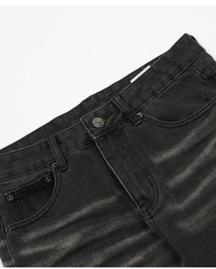 Mein Shop 0 Retro Cat Beard Straight Jeans—9753