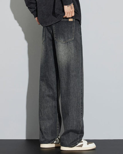 Mein Shop 0 Retro Nostalgic Straight Jeans —9871