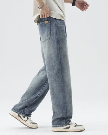 Mein Shop 0 Retro Nostalgic Straight Jeans —9871
