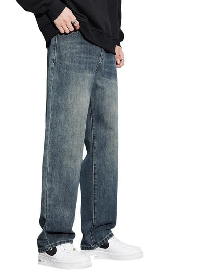 Mein Shop 0 Retro Nostalgic Straight Jeans —9871