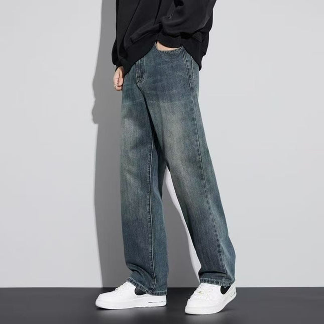 Mein Shop 0 Retro Nostalgic Straight Jeans —9871