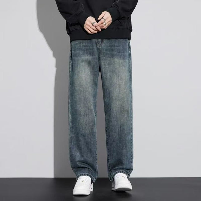 Mein Shop 0 Retro Nostalgic Straight Jeans —9871