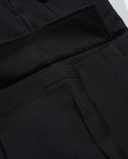 Mein Shop 0 Retro Spring Black Cargo Pants—3855