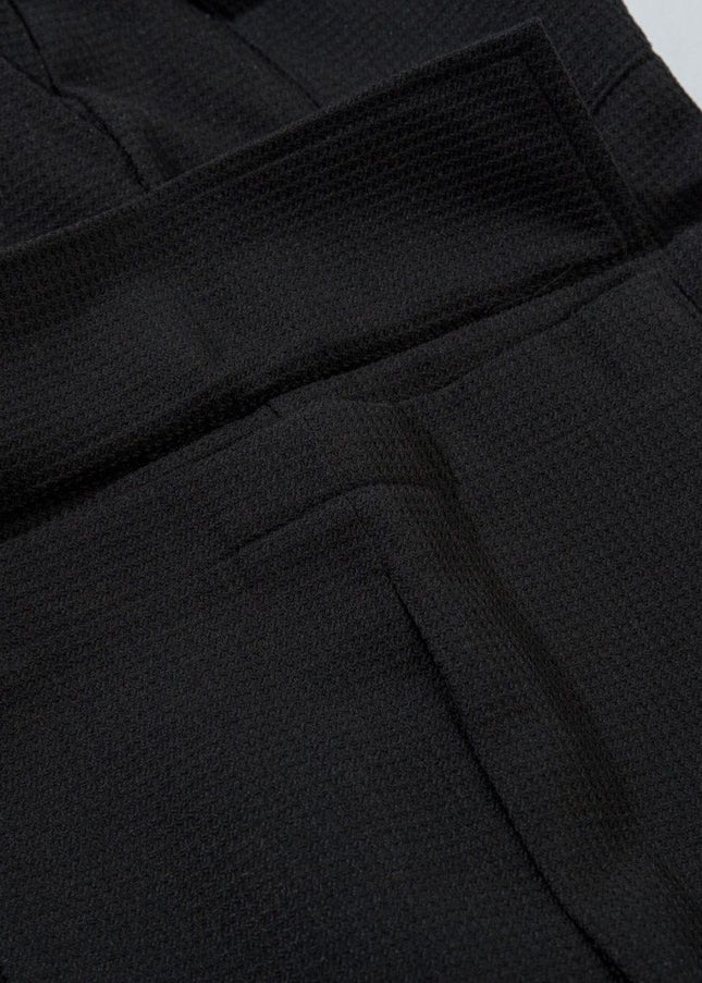 Mein Shop 0 Retro Spring Black Cargo Pants—3855
