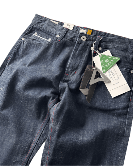 Mein Shop 0 Retro Straight Long Jeans—9864