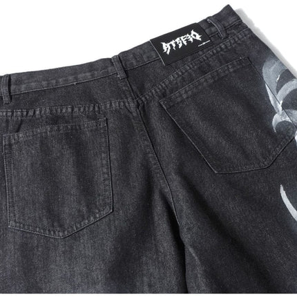 Mein Shop 0 Retro Street Partnern paint Jeans—8705