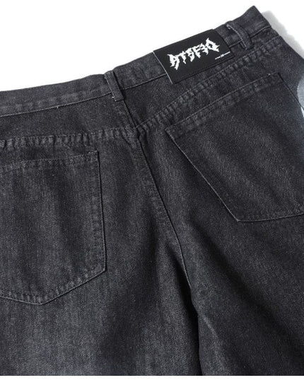 Mein Shop 0 Retro Street Partnern paint Jeans—8705