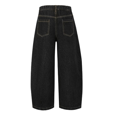 Mein Shop 0 Retro Street Simple Loose Machete Denim Jeans —2774
