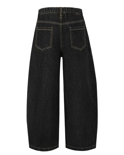 Mein Shop 0 Retro Street Simple Loose Machete Denim Jeans —2774