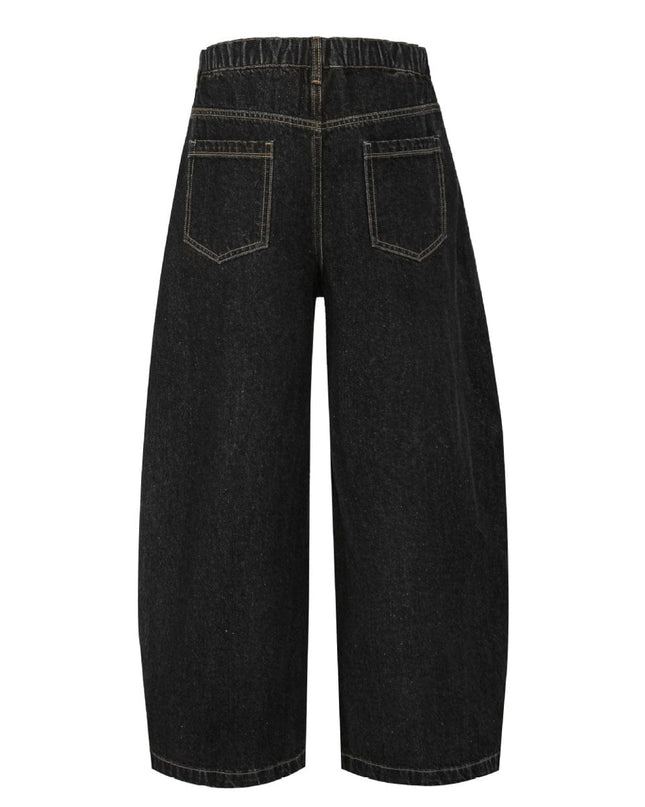 Mein Shop 0 Retro Street Simple Loose Machete Denim Jeans —2774
