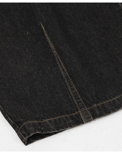 Mein Shop 0 Retro Street Simple Loose Machete Denim Jeans —2774