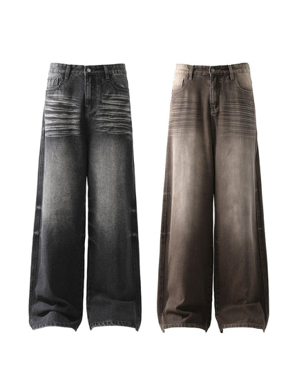 Mein Shop 0 Retro washed Straight Jeans—9818