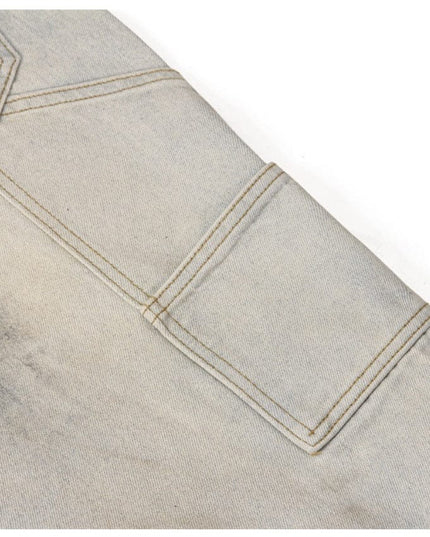 Mein Shop 0 Shabby Dirty Loose Hole Jeans—8739
