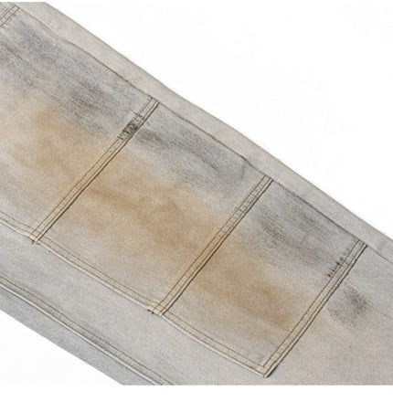 Mein Shop 0 Shabby Dirty Loose Hole Jeans—8739
