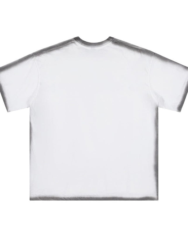 Mein Shop 0 Spray Painting Outline Short Sleeve Men's High Street Design Sense