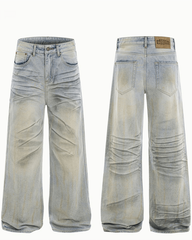Mein Shop 0 Urban Drift Denim Straight Jeans—9869