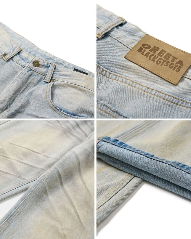 Mein Shop 0 Urban Drift Denim Straight Jeans—9869