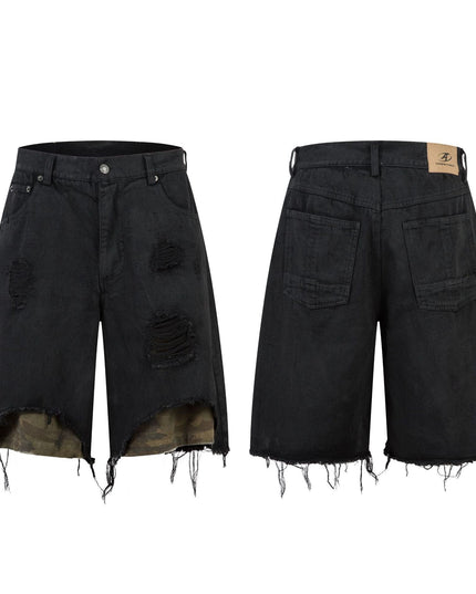 Mein Shop 0 Urban Edge Distressed Denim short—8400