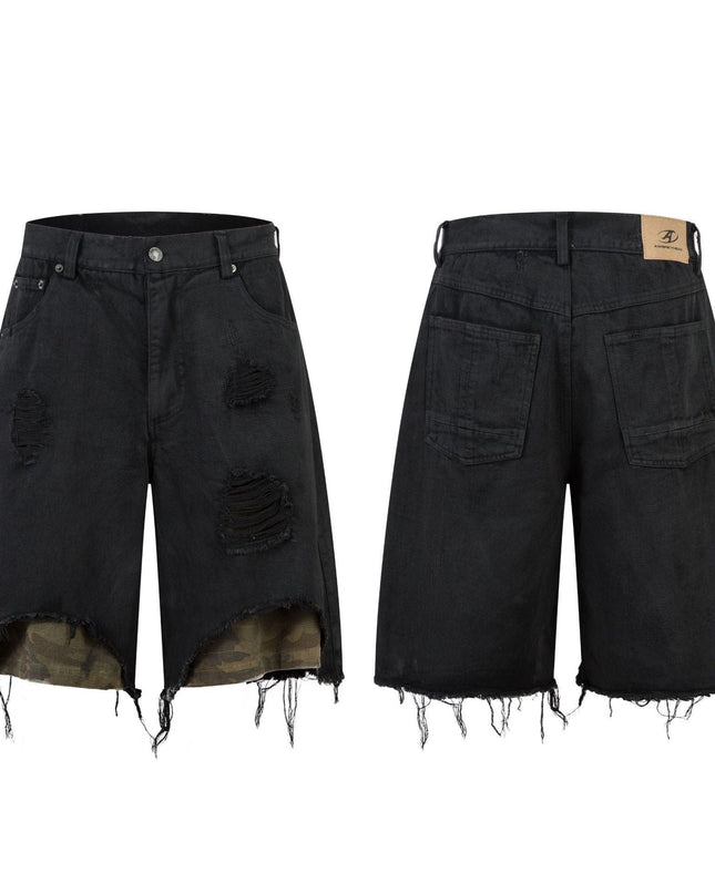Mein Shop 0 Urban Edge Distressed Denim short—8400