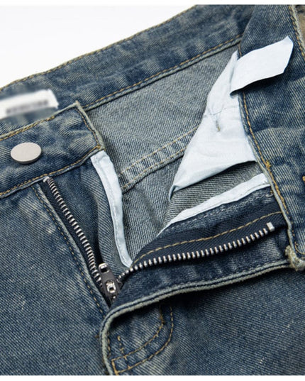 Mein Shop 0 Urban Edge Ink Splatter Denim Jeans —7529