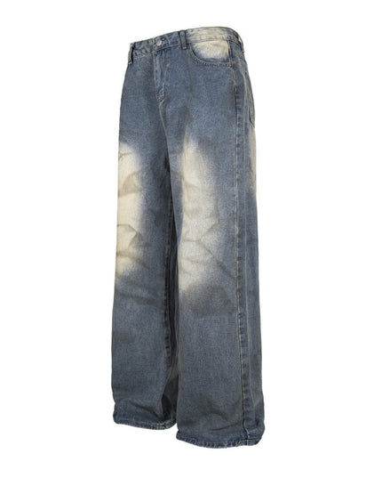 Mein Shop 0 Urban Edge Ink Splatter Denim Jeans —7529