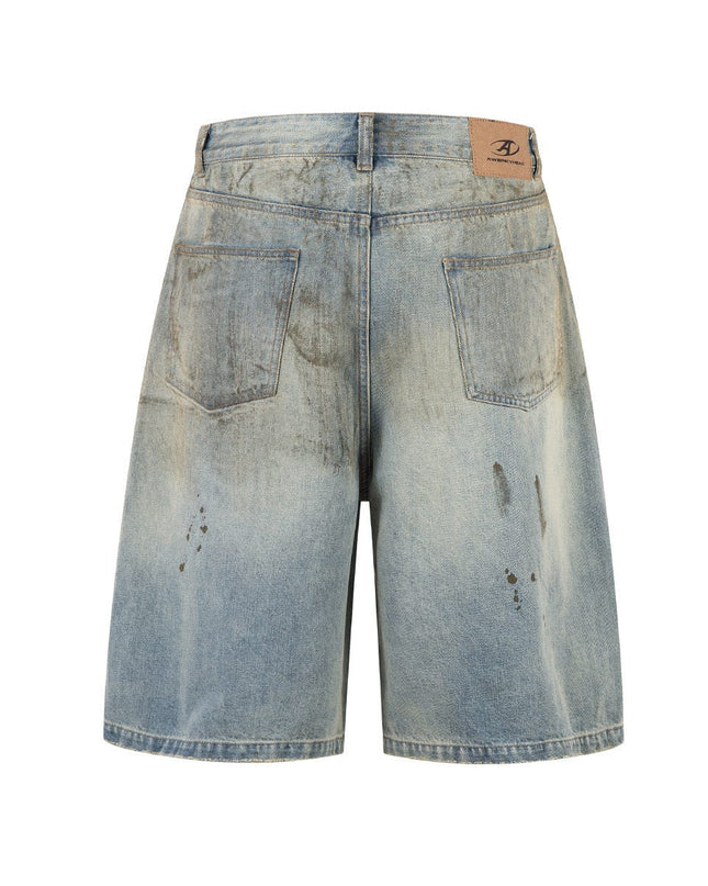Mein Shop 0 Urban Edge Washed Denim Short—5539