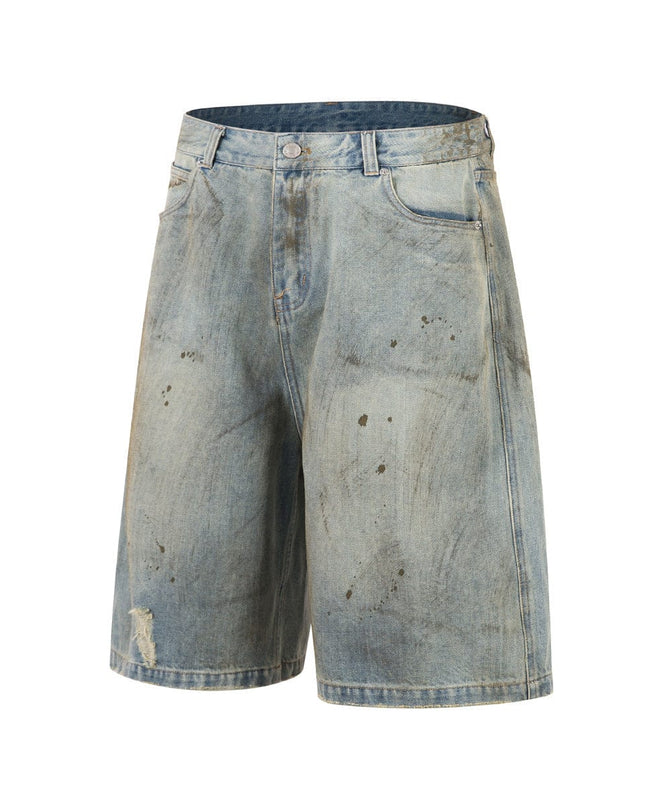 Mein Shop 0 Urban Edge Washed Denim Short—5539