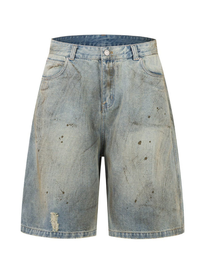 Mein Shop 0 Urban Edge Washed Denim Short—5539