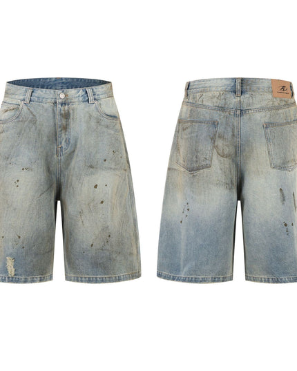 Mein Shop 0 Urban Edge Washed Denim Short—5539
