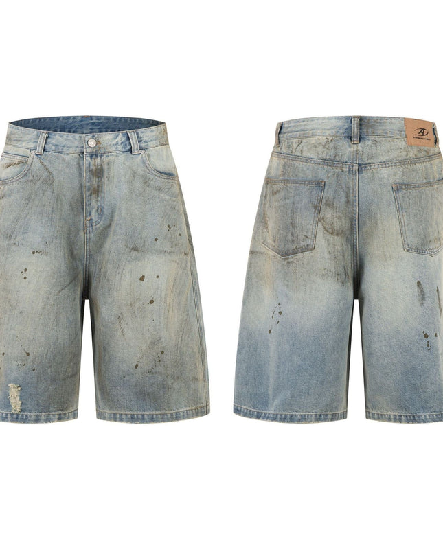 Mein Shop 0 Urban Edge Washed Denim Short—5539